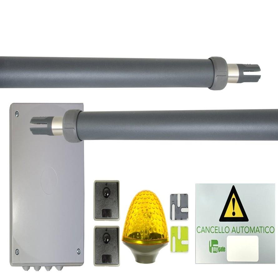 KIT LIVI 502 - Electromechanical kit for swing gates up to 4,5 m - 400 kg  (230V or 24V)